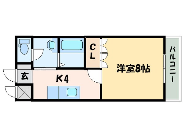 プランドール萩生の物件間取画像